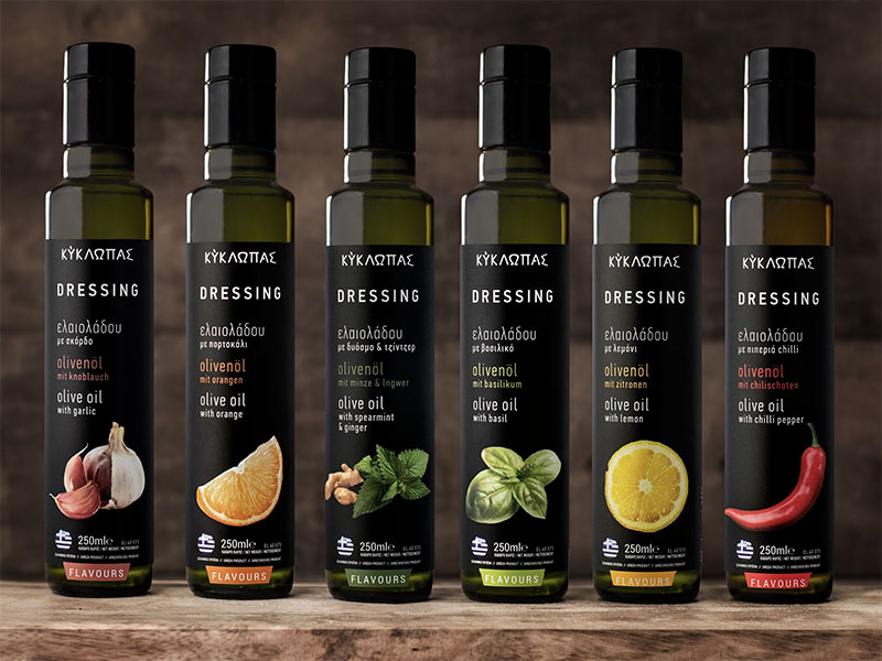 Kyklopas Infused Olive Oil Dressings