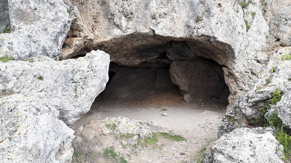 The Cyclops cave near Kyklopas